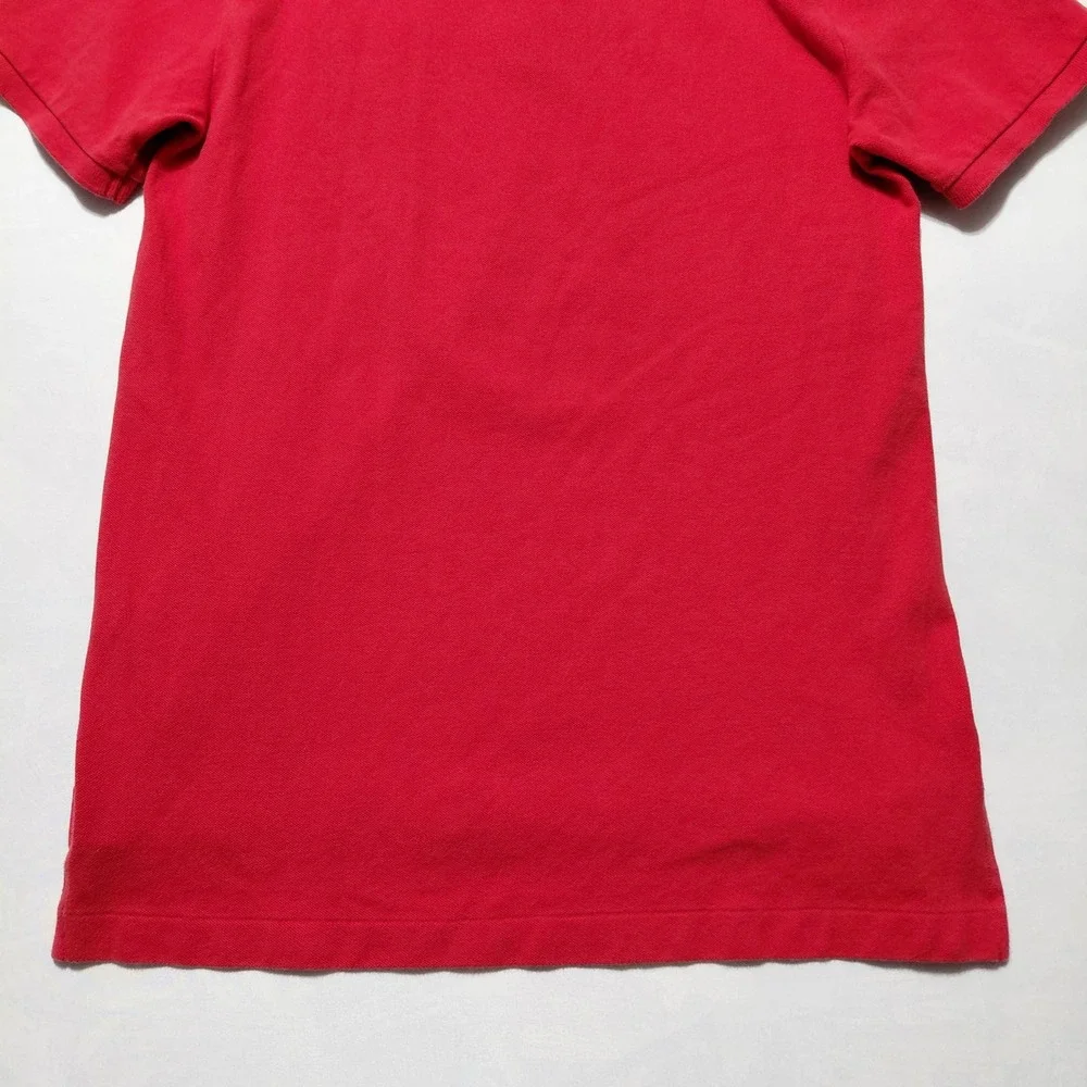 Polo Jeans Co Ralph Lauren Red Short Sleeve Collared Polo‎ Shirt Men's Large